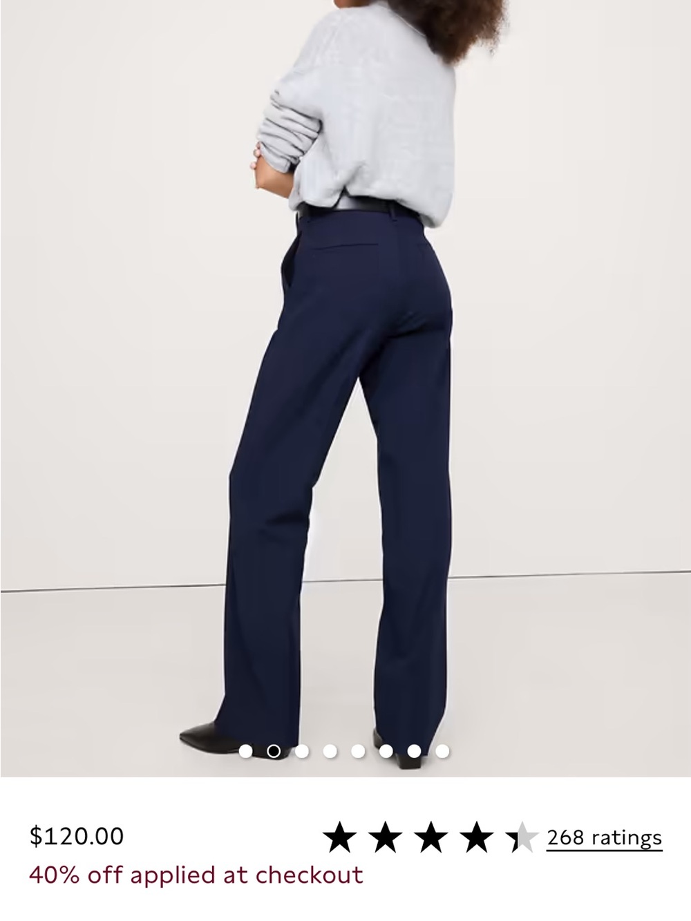 ULTRA HIGH-RISE MODERN STRAIGHT CITY STRETCH PANT